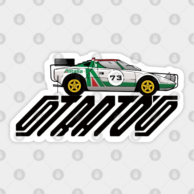 Stratos 73 Italia Sticker by NeuLivery